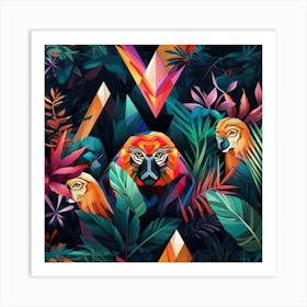 Jungle Art Art Print