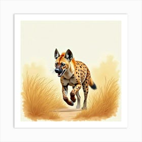 Hyena 2 Art Print