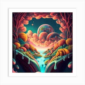 A Fantasy Surreal Image 1 Art Print