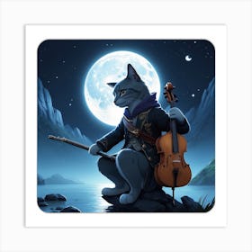 Albedobase Xl Moonlight Serenade Sticker 4k 0 (2) Art Print