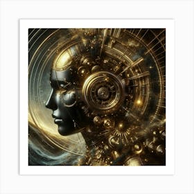 Face Of The Future Art Print