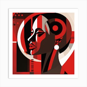 Portrait Of A Woman 62 Art Print