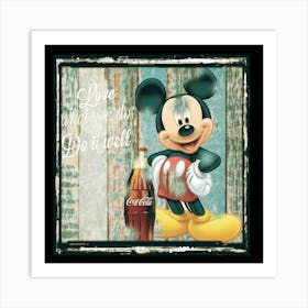 Mickey Mouse 2 Art Print