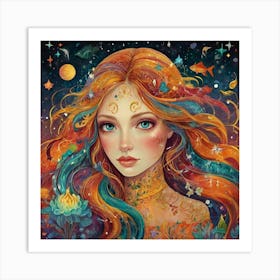 Mermaid 2 Art Print