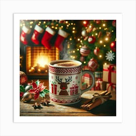 Christmas Mug 1 Art Print