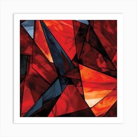Stained Glass Art Print