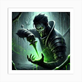 Vex Nightclaw Toxic Strike Art Print