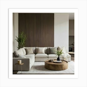 Modern Living Room 52 Art Print