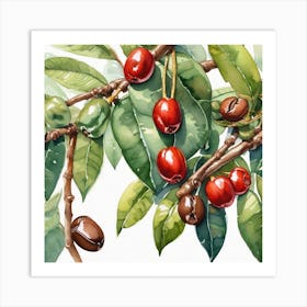 Coffee Tree 14 Art Print