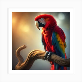 Parrot 25 Art Print