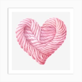 Heart Of Yarn 14 Art Print