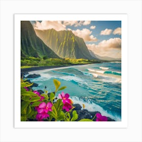 Hawaiian Beach 3 Art Print