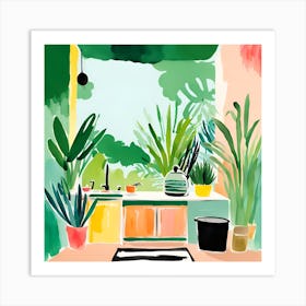 Kitchen Jungle Dreams 08 Art Print