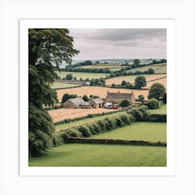 Farmland 1 Art Print