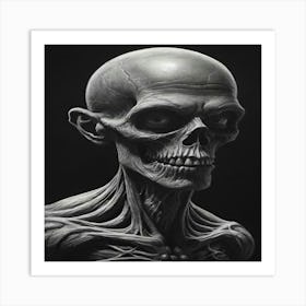 Skeleton 3 Art Print