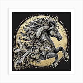 Spirit Horse 3 Art Print