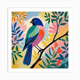 Bird On A Branch Style Henri Matisse Art Print 3 Art Print