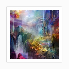 Ethereal Landscape Art Print