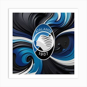 Atalanta BC Logo Wall Art 6 Art Print