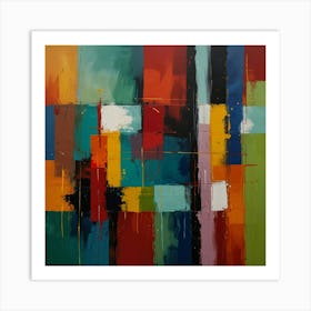 Abstract Painting 203 Art Print