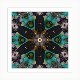 Abstract Mandala 4 Art Print