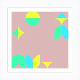 Geometric Shapes 1 Art Print