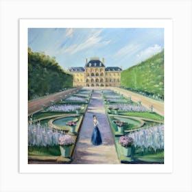 Paris Garden Art Print