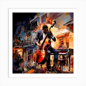 Jazz Musician 13 Art Print
