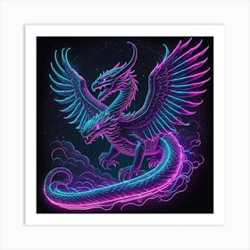 Serpent S Flight 2 Art Print