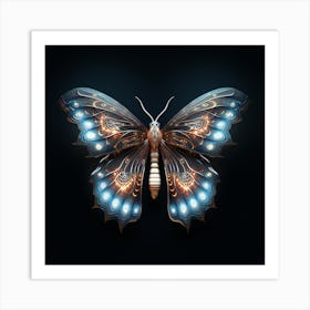 Butterfly Hd Wallpaper Art Print