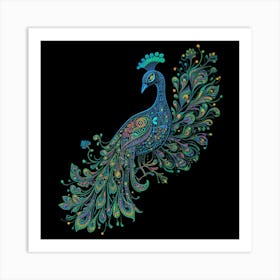 Peacock 29 Art Print