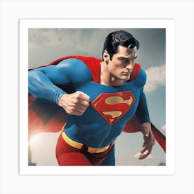 Superman 33 Art Print