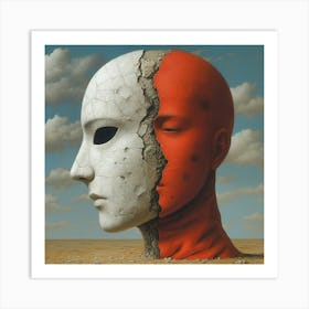 'The Face Of Man' Art Print