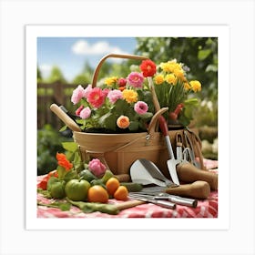 Garden Tools for your great work Art Print