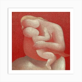 Mother And Child 8 Art Print