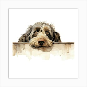 Spinone Italiano Dog 2 Art Print