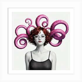 Octopus Tentacles Art Print