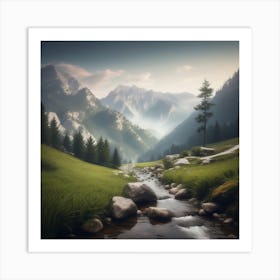 Landscape - Landscape Stock Videos & Royalty-Free Footage 13 Art Print