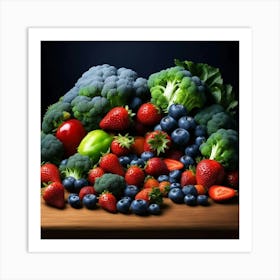 Healthy Eating Art Print