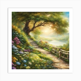 Path To Paradise Art Print