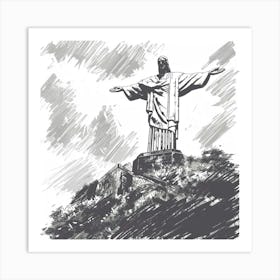 Christ The Redeemer 19 Art Print