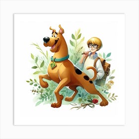 Scooby Doo 2 Art Print