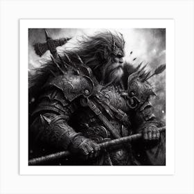 Dwarven King Art Print