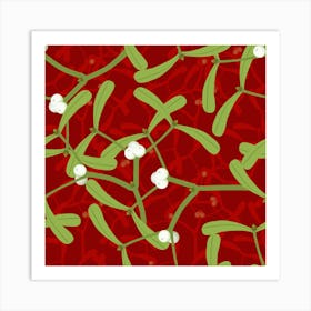 Mistletoe Art Print