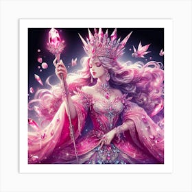 Pink Princess Art Print