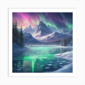 Aurora Borealis 2 Art Print