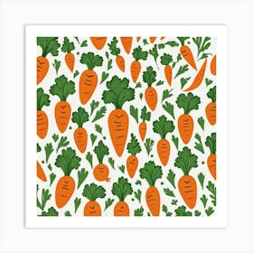 Carrots 41 Art Print