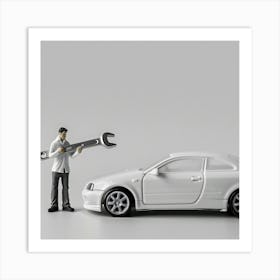 Car Mechanic Stock Videos & Royalty-Free Footage Art Print