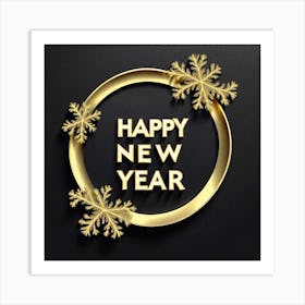 Happy New Year 25 Art Print