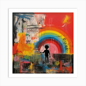 'The Rainbow' Art Print